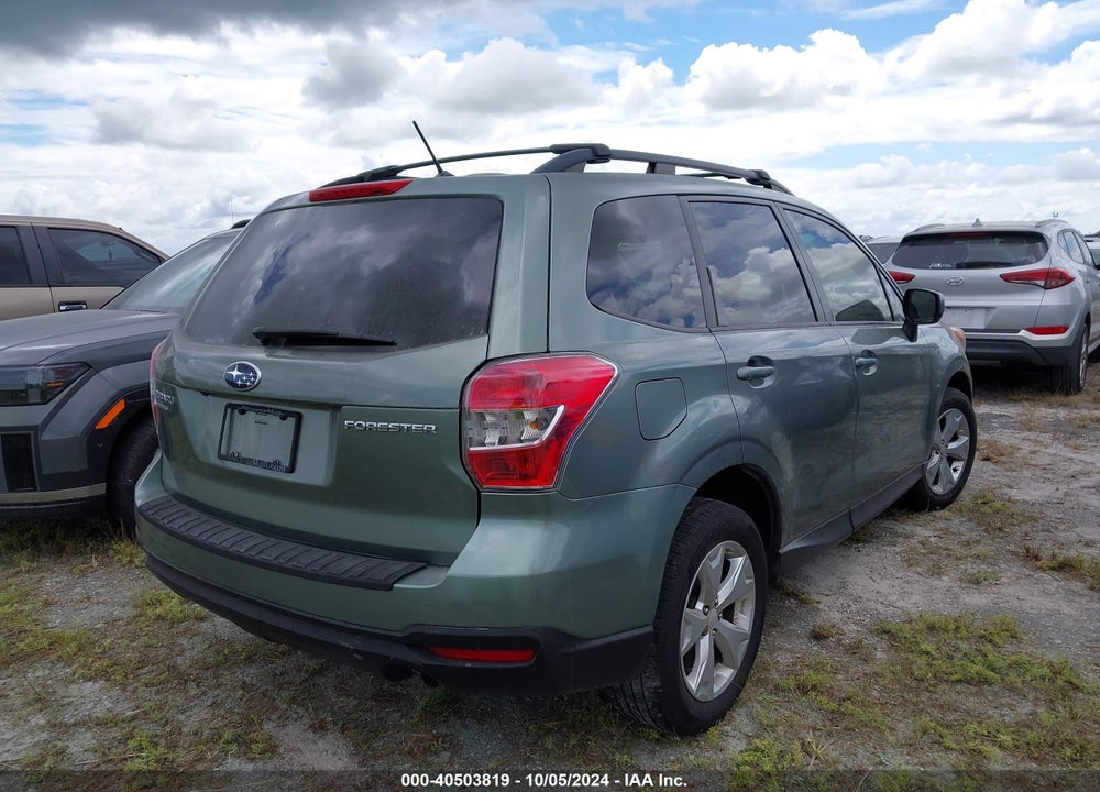 2015 SUBARU FORESTER 2.5I PREMIUM VIN: JF2SJAFC8FH431212