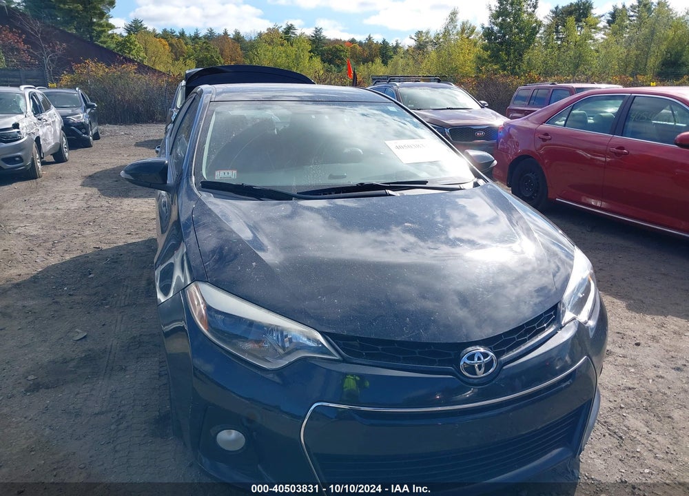 2015 TOYOTA COROLLA S PLUS VIN: 2T1BURHEXFC269283