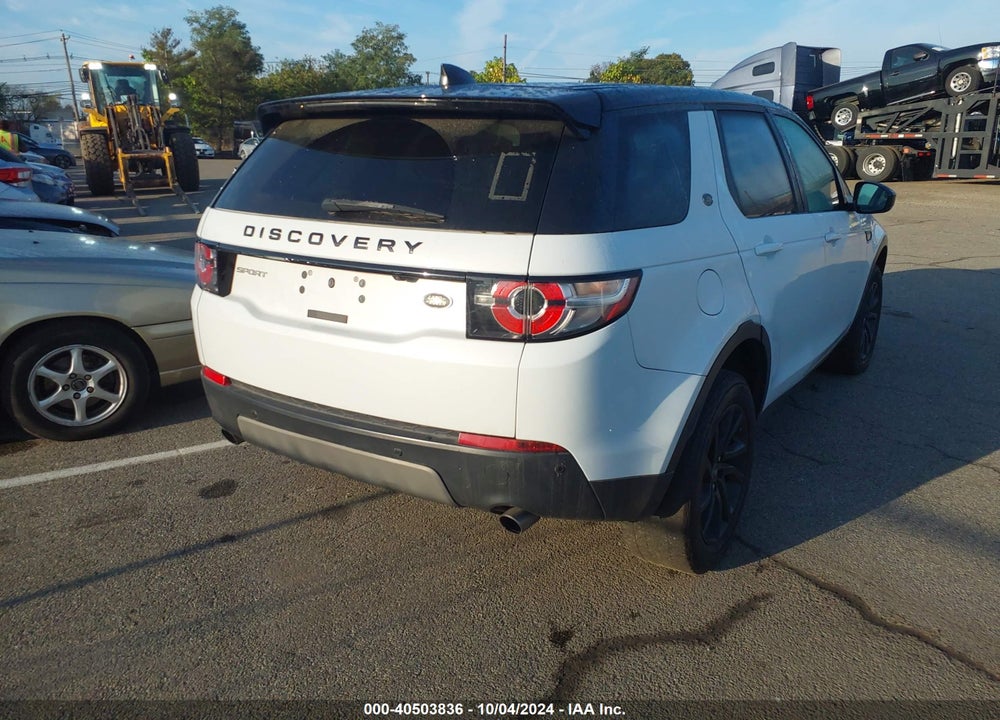 2018 LAND ROVER DISCOVERY SPORT SE VIN: SALCP2RXXJH754748
