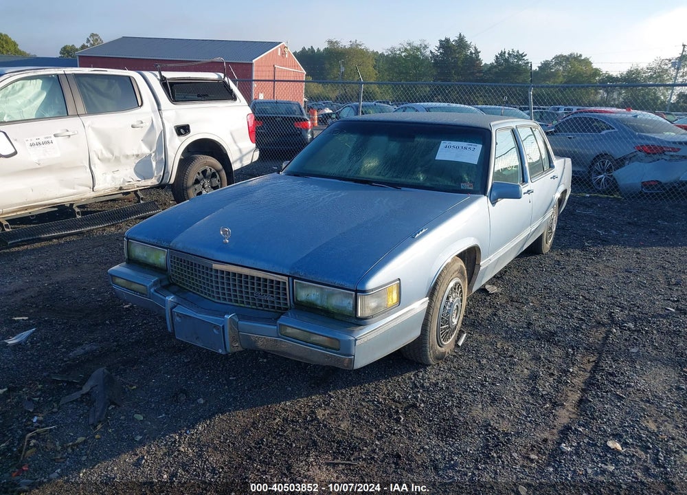 1990 CADILLAC DEVILLE VIN: 1G6CD5330L4242095
