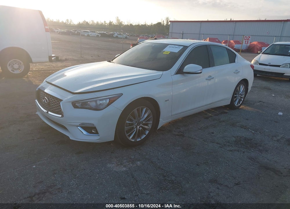 2019 INFINITI Q50 3.0T LUXE VIN: JN1EV7AP3KM543305