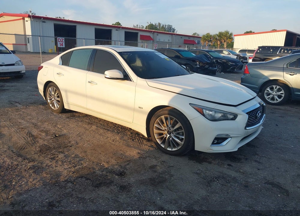 2019 INFINITI Q50 3.0T LUXE VIN: JN1EV7AP3KM543305