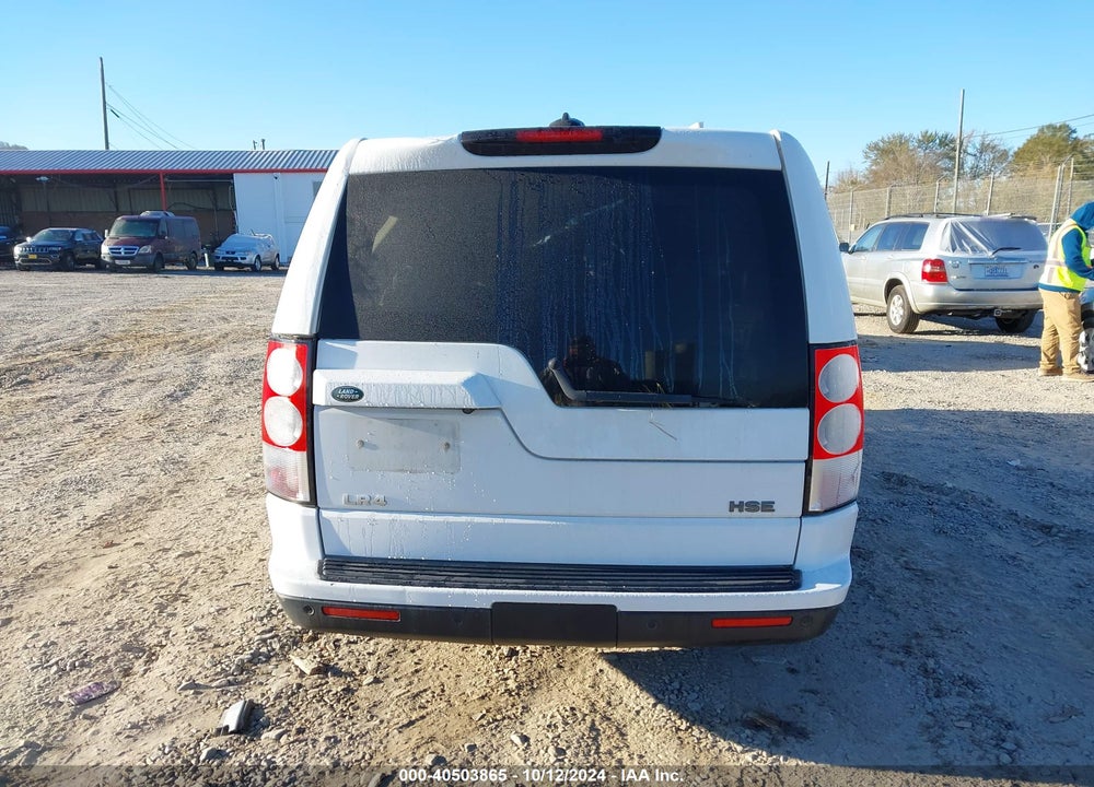 2012 LAND ROVER LR4 VIN: SALAG2D45CA625560
