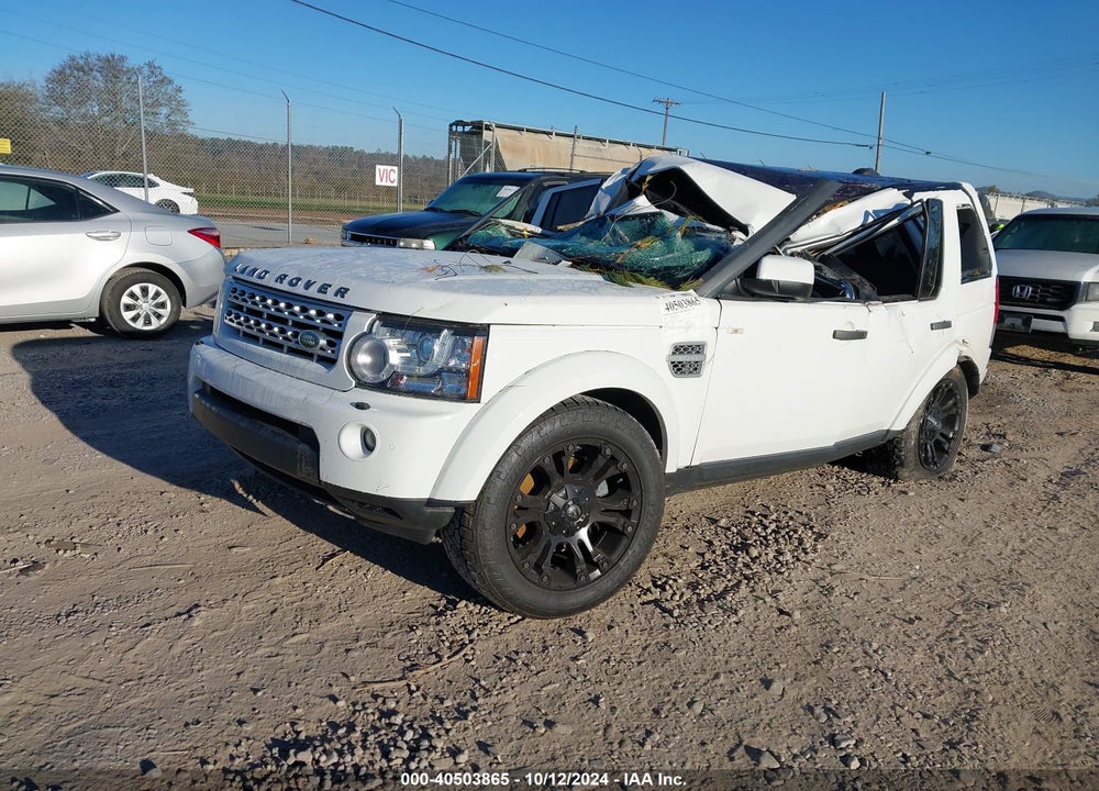 2012 LAND ROVER LR4 VIN: SALAG2D45CA625560