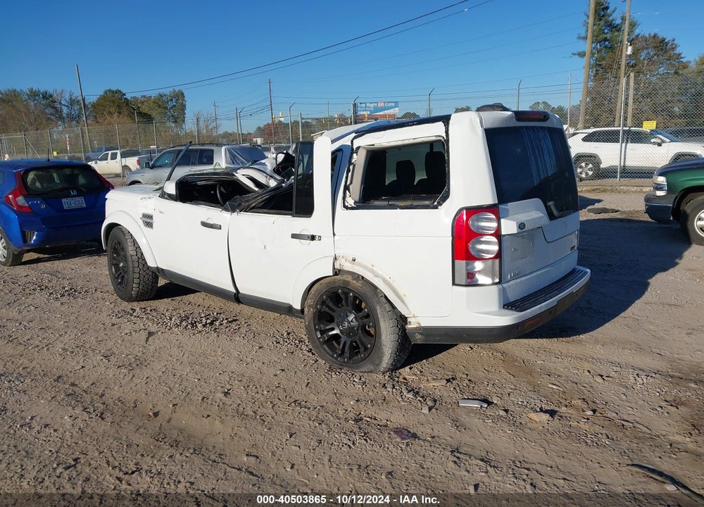 2012 LAND ROVER LR4 VIN: SALAG2D45CA625560