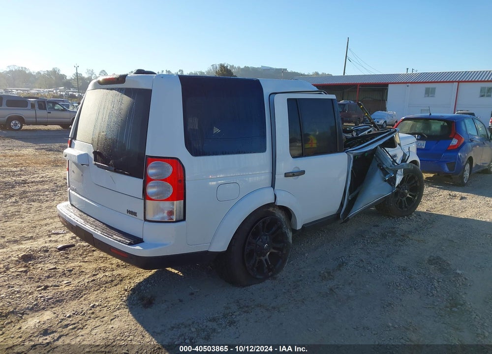 2012 LAND ROVER LR4 VIN: SALAG2D45CA625560