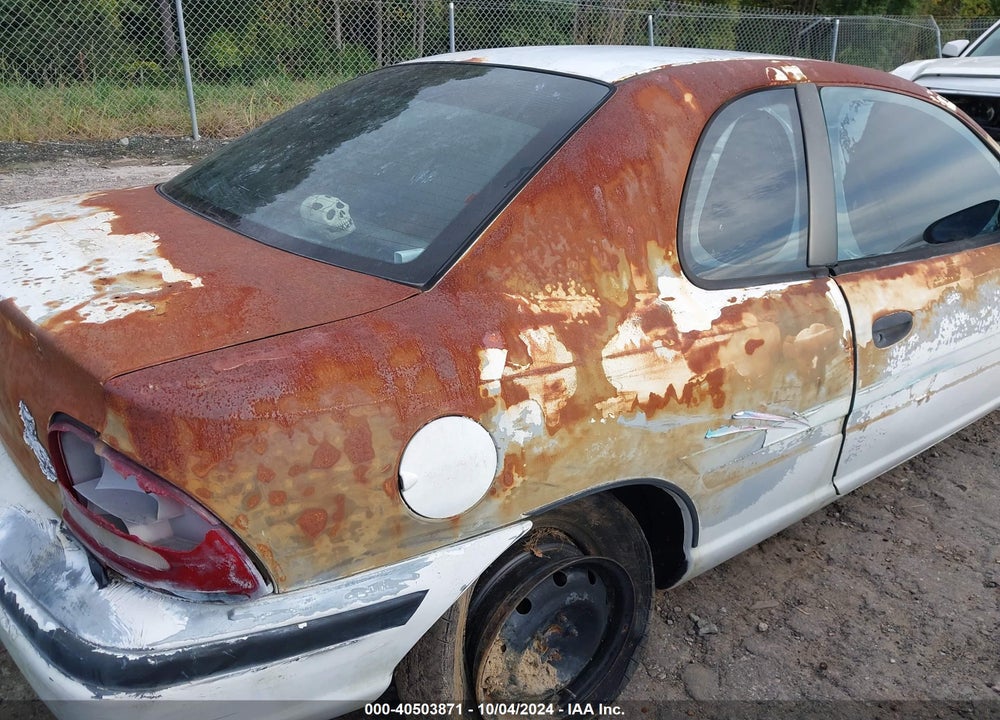 1996 DODGE NEON VIN: 1B3ES22C3TD611447