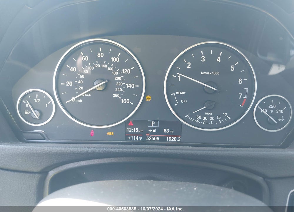 2016 BMW 320I VIN: WBA8E1G54GNT36921