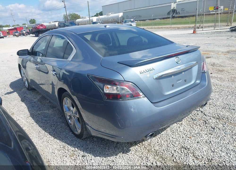 2012 NISSAN MAXIMA VIN: 1N4AA5AP7CC837458