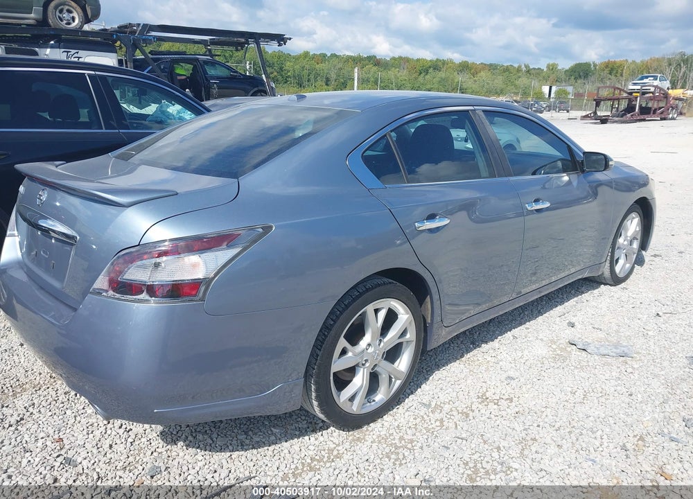 2012 NISSAN MAXIMA VIN: 1N4AA5AP7CC837458