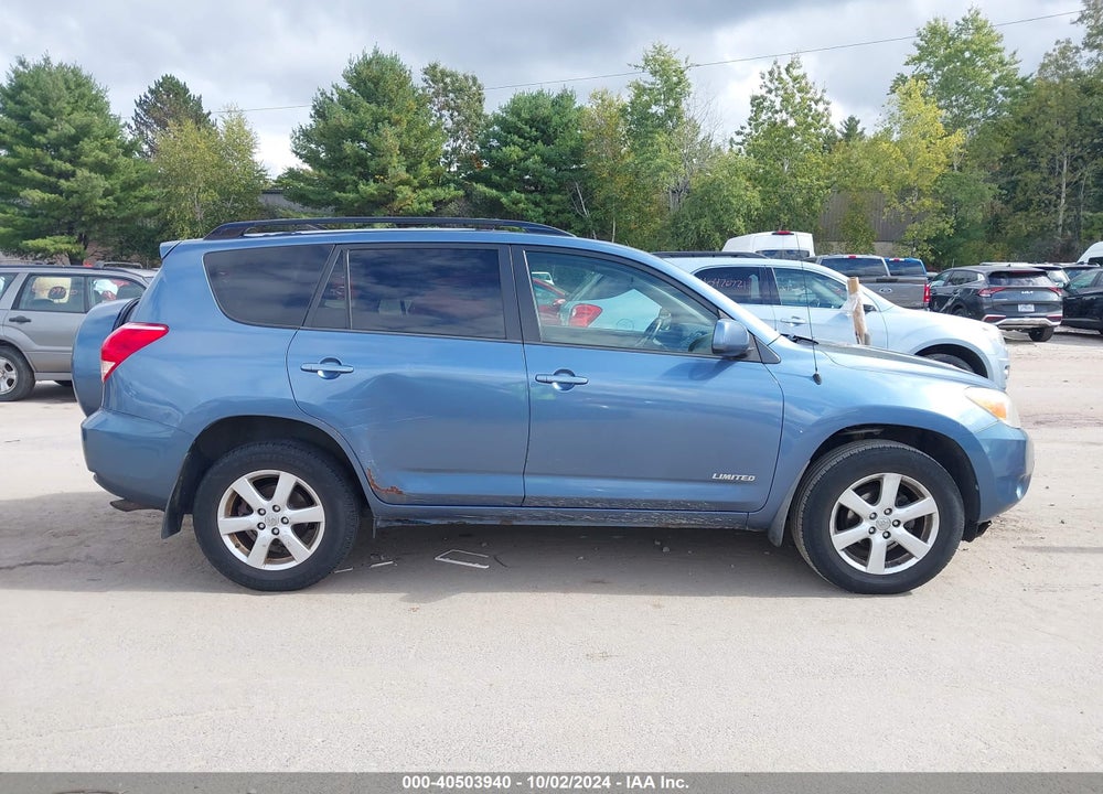 2008 TOYOTA RAV4 LIMITED VIN: JTMBD31V386071694