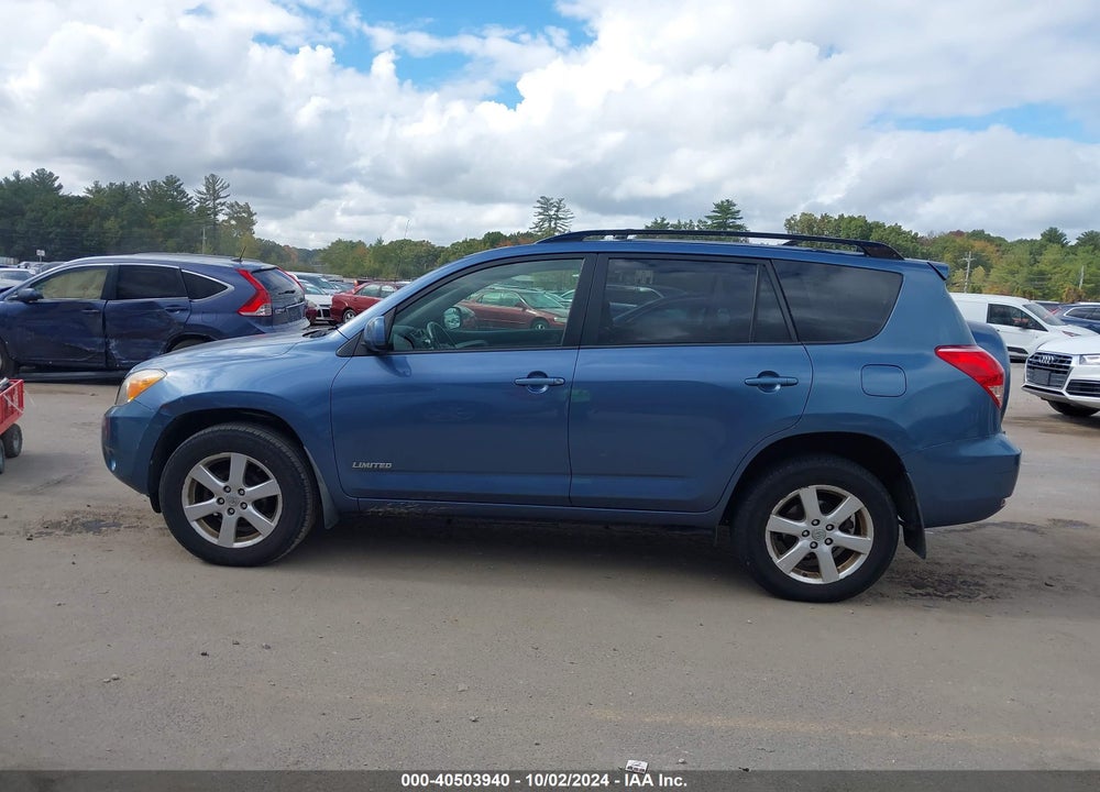 2008 TOYOTA RAV4 LIMITED VIN: JTMBD31V386071694