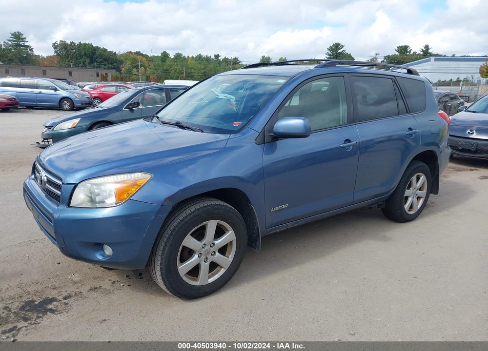 2008 TOYOTA RAV4 LIMITED VIN: JTMBD31V386071694