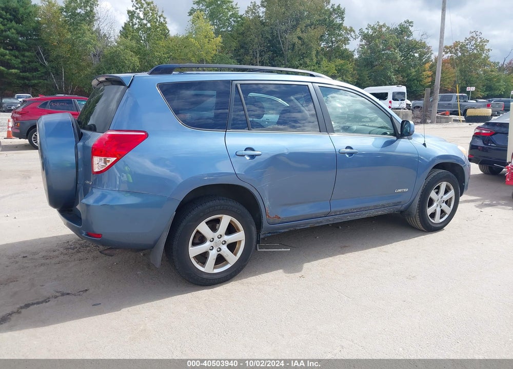2008 TOYOTA RAV4 LIMITED VIN: JTMBD31V386071694