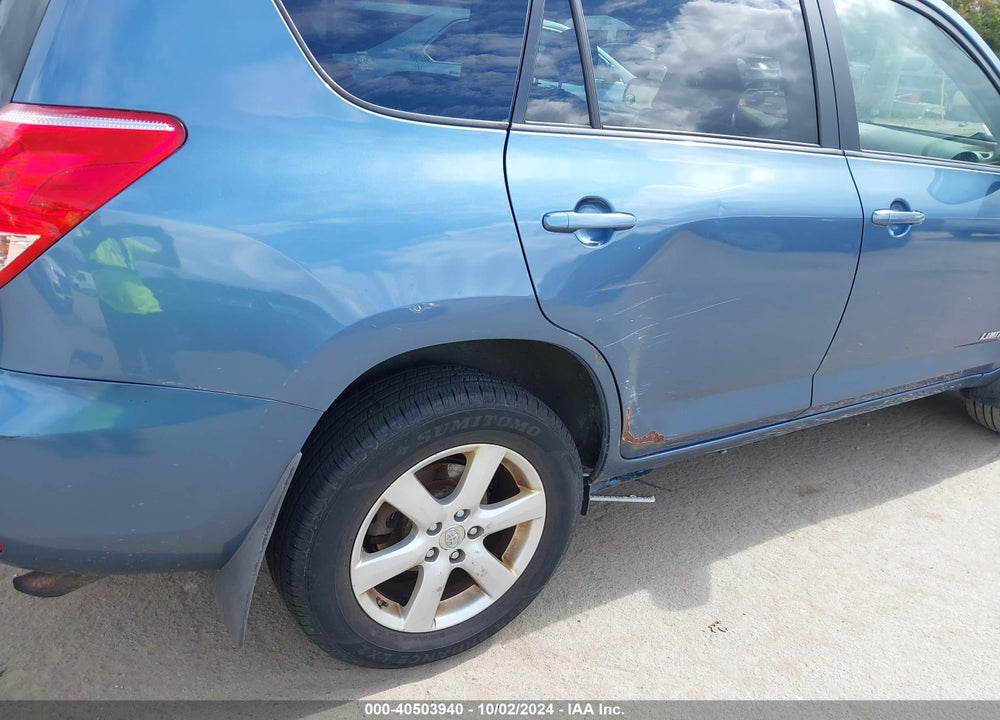 2008 TOYOTA RAV4 LIMITED VIN: JTMBD31V386071694