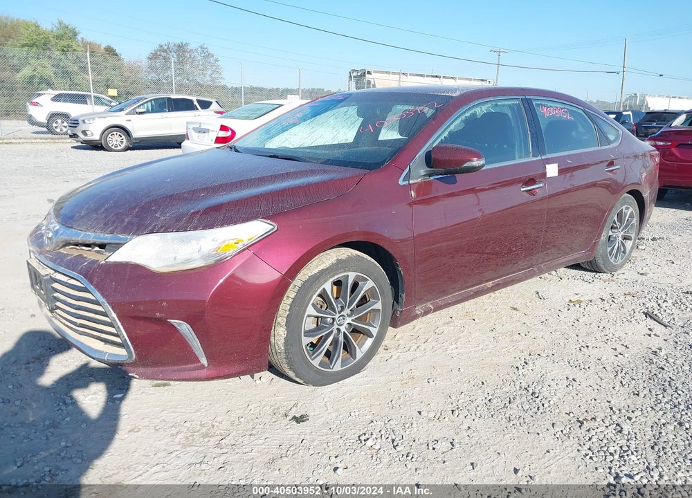 2016 TOYOTA AVALON XLE PLUS VIN: 4T1BK1EB7GU212122