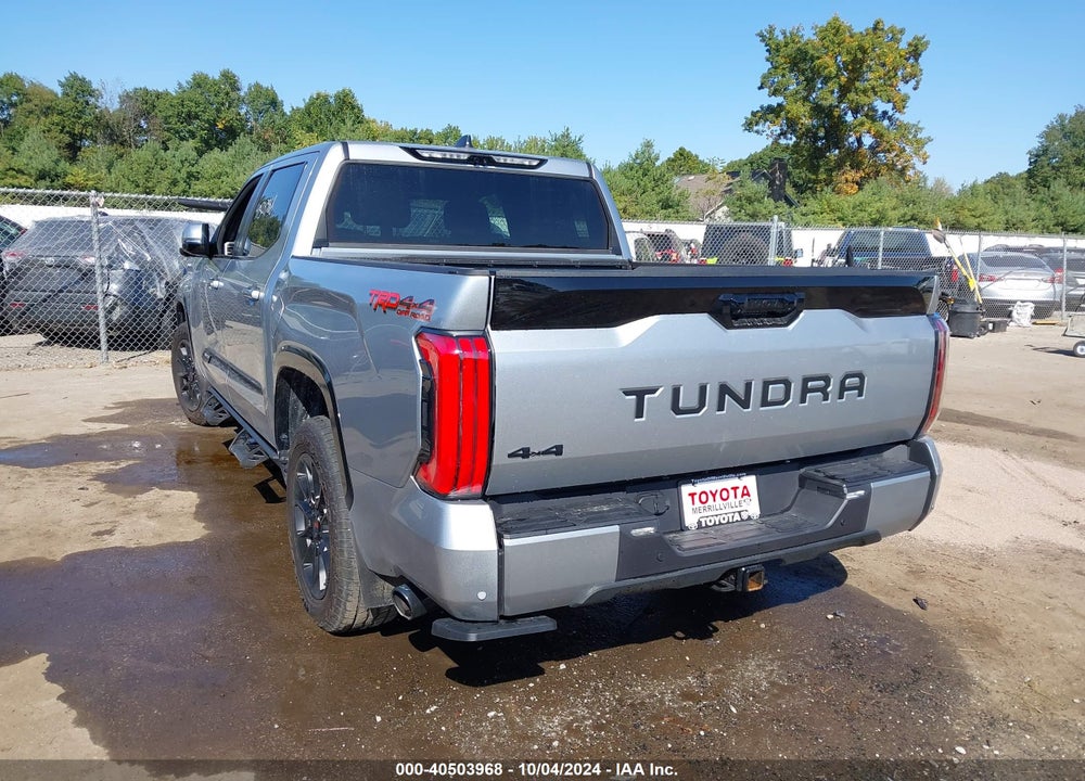 2024 TOYOTA TUNDRA HYBRID PLATINUM VIN: 5TFWC5DBXRX067767