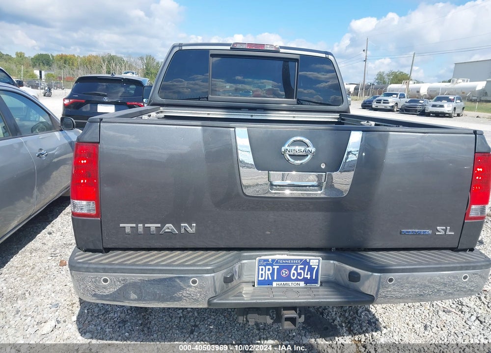 2011 NISSAN TITAN SL VIN: 1N6BA0ED8BN308120