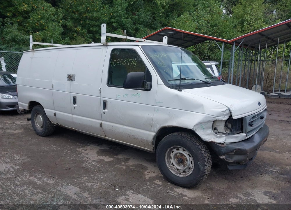2001 FORD E-150 COMMERCIAL/RECREATIONAL VIN: 1FTRE14291HA71629