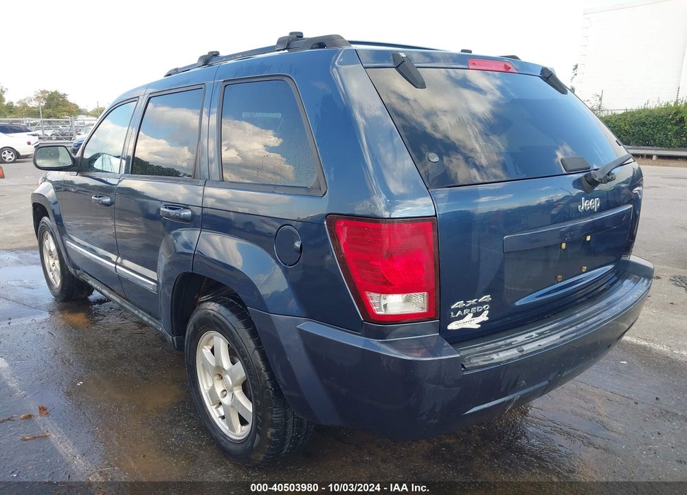 2010 JEEP GRAND CHEROKEE LAREDO VIN: 1J4PR4GK8AC105804