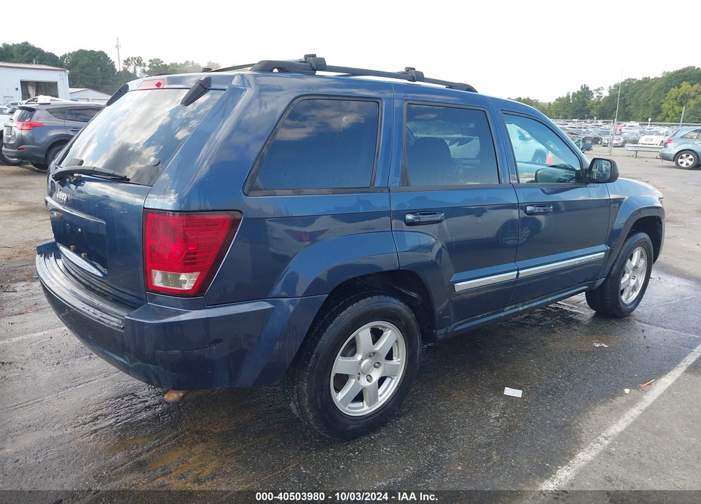 2010 JEEP GRAND CHEROKEE LAREDO VIN: 1J4PR4GK8AC105804