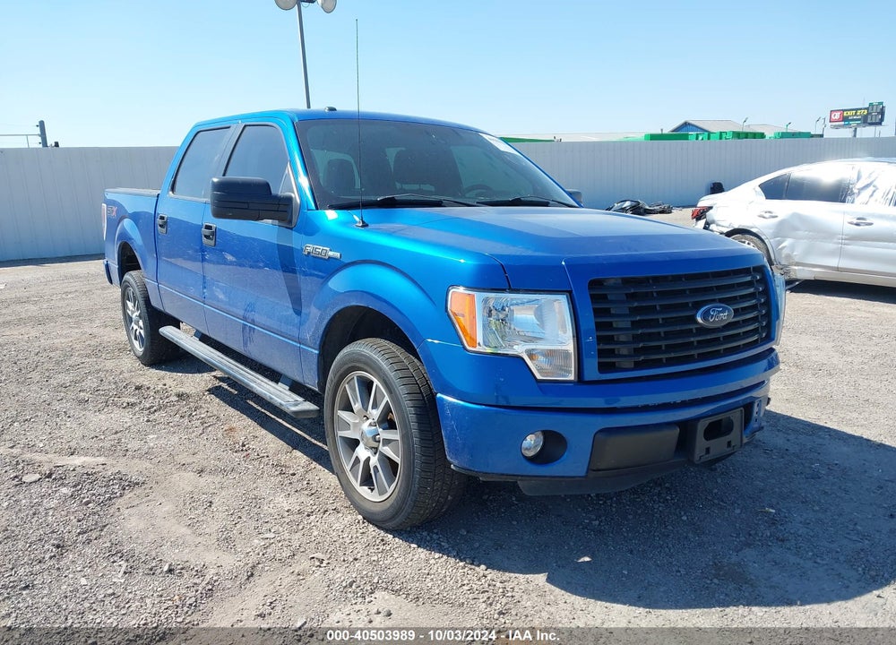 2014 FORD F-150 STX VIN: 1FTFW1CF4EFA11277