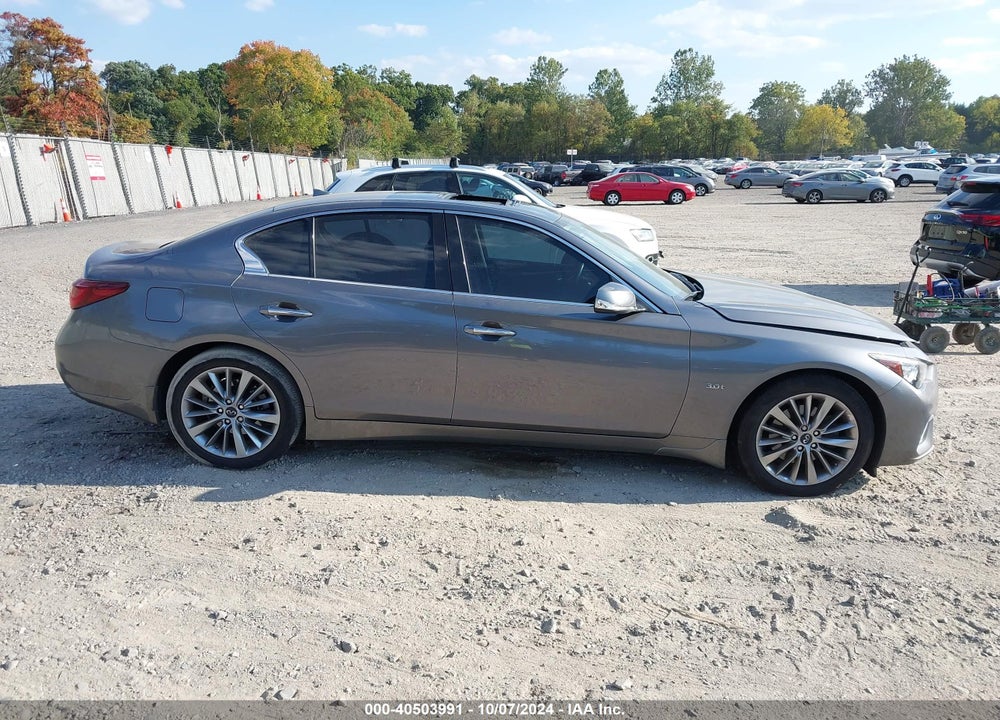 2018 INFINITI Q50 3.0T LUXE VIN: JN1EV7AR4JM610137