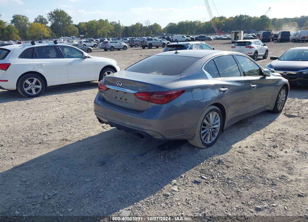 2018 INFINITI Q50 3.0T LUXE VIN: JN1EV7AR4JM610137