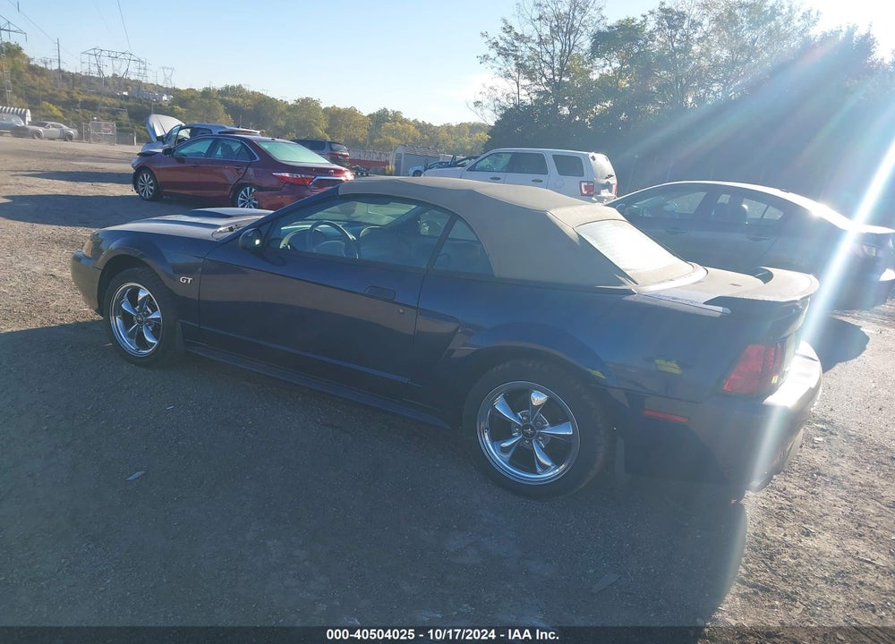 2002 FORD MUSTANG GT VIN: 1FAFP45X52F219111