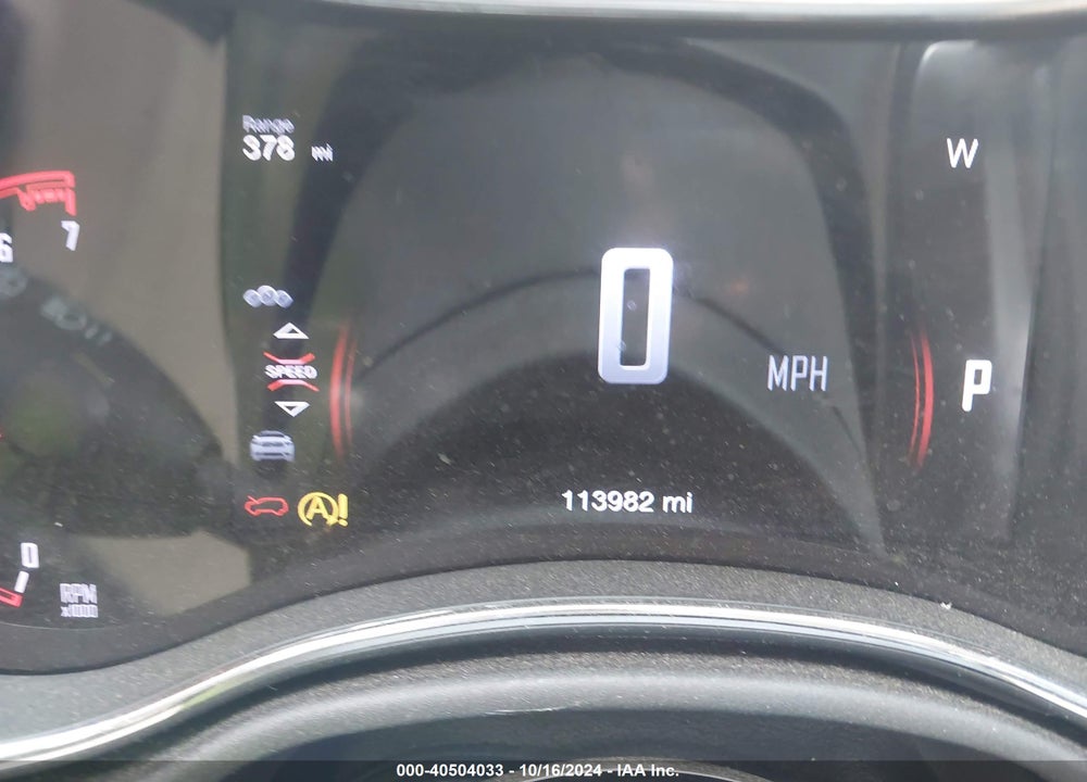 2016 DODGE DURANGO SXT VIN: 1C4RDHAG0GC371691