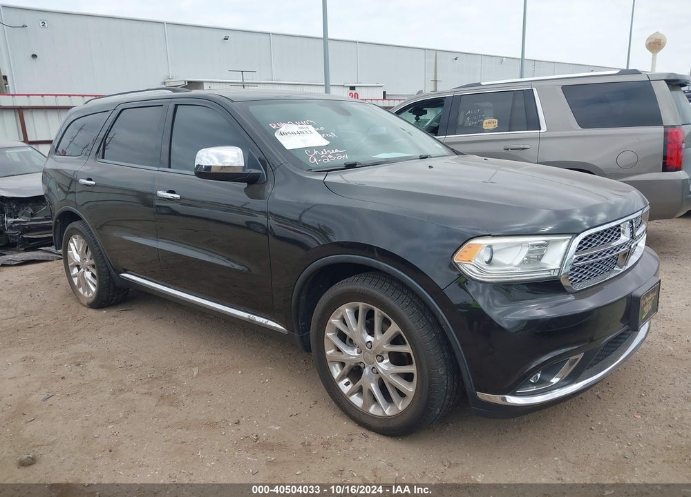 2016 DODGE DURANGO SXT VIN: 1C4RDHAG0GC371691