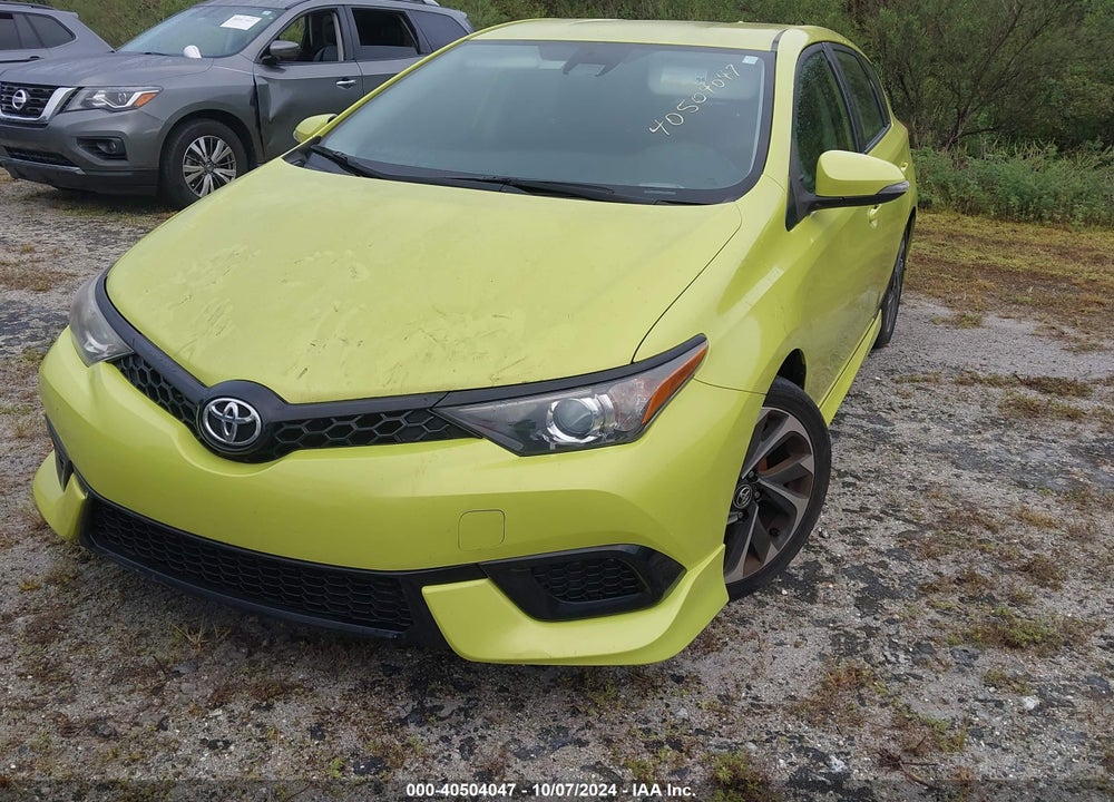 2017 TOYOTA COROLLA IM VIN: JTNKARJE5HJ526694