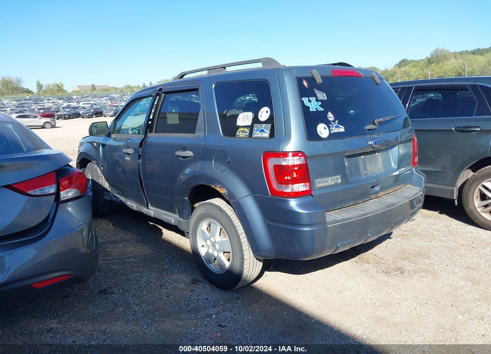 2012 FORD ESCAPE XLT VIN: 1FMCU0D77CKC61154