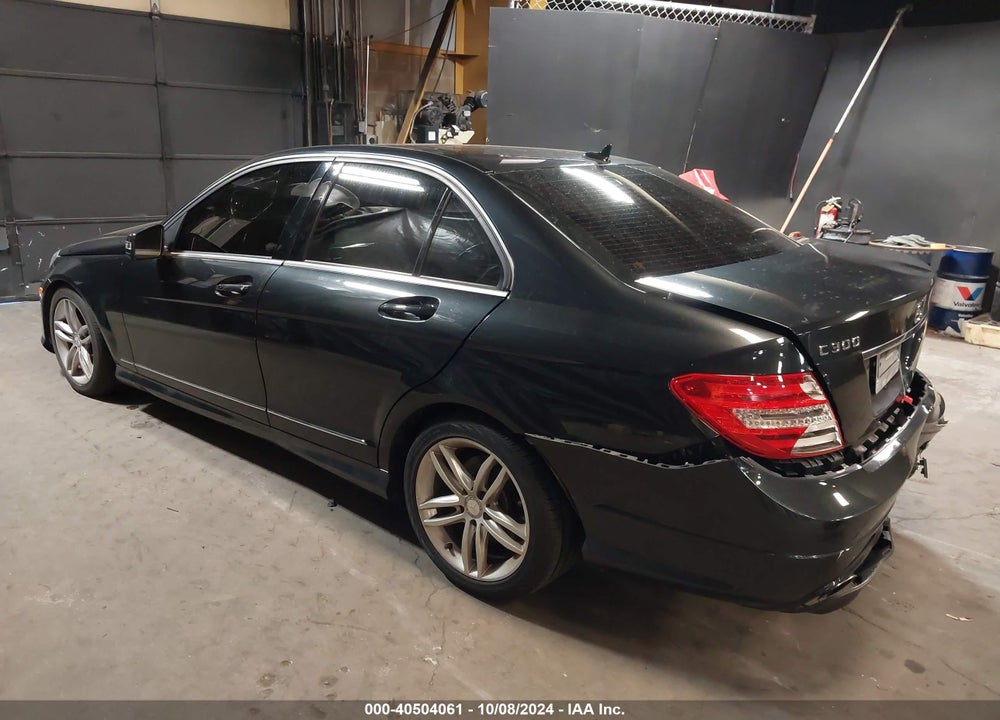 2012 MERCEDES-BENZ C 300 LUXURY 4MATIC/SPORT 4MATIC VIN: WDDGF8BB8CR192686