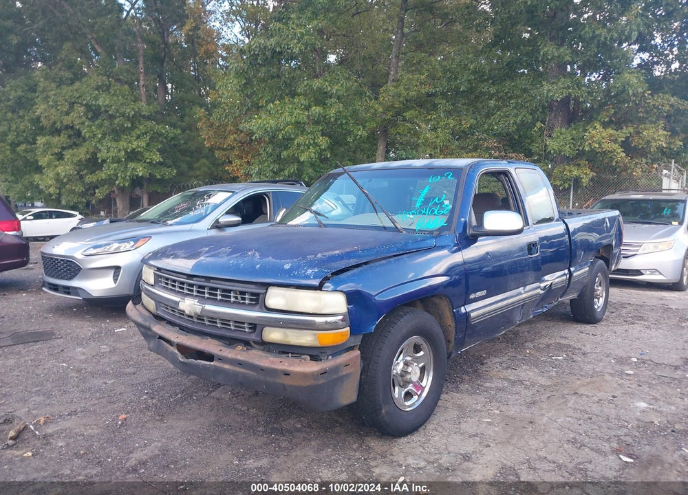 2001 CHEVROLET SILVERADO 1500 LS VIN: 2GCEC19W111385326