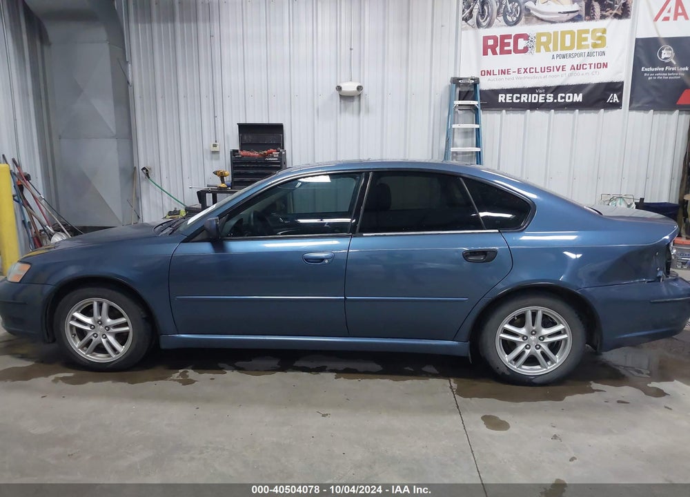 2005 SUBARU LEGACY 2.5I LIMITED VIN: 4S3BL626256214612