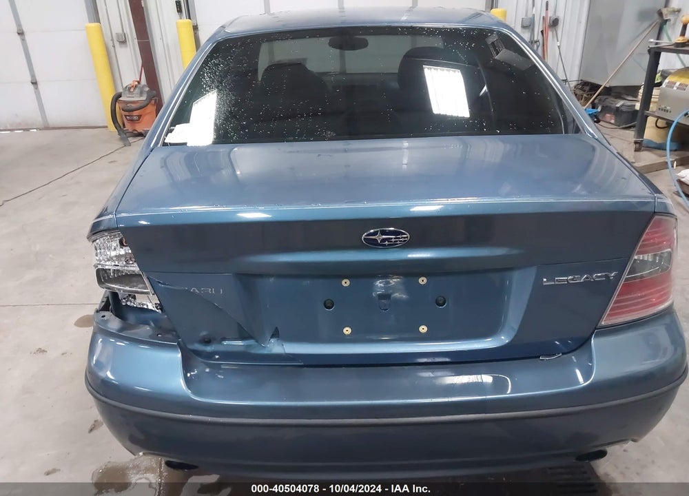2005 SUBARU LEGACY 2.5I LIMITED VIN: 4S3BL626256214612