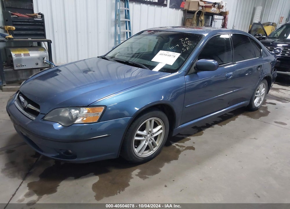 2005 SUBARU LEGACY 2.5I LIMITED VIN: 4S3BL626256214612