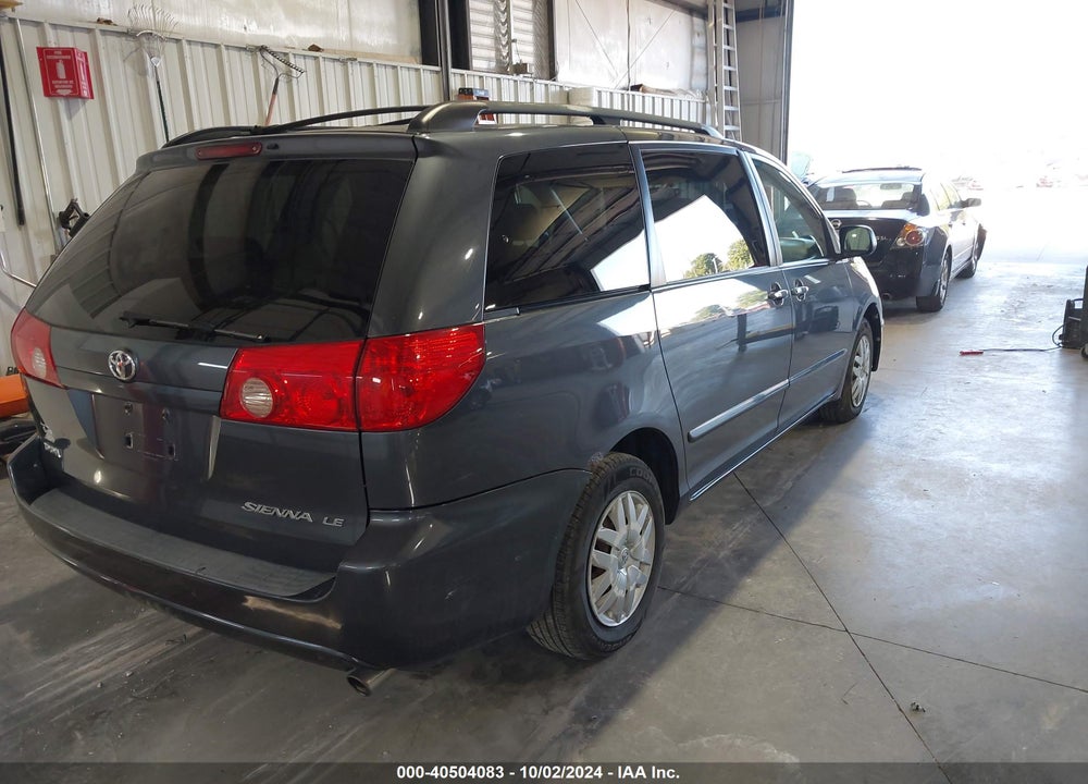 2007 TOYOTA SIENNA LE VIN: 5TDZK23C67S066188