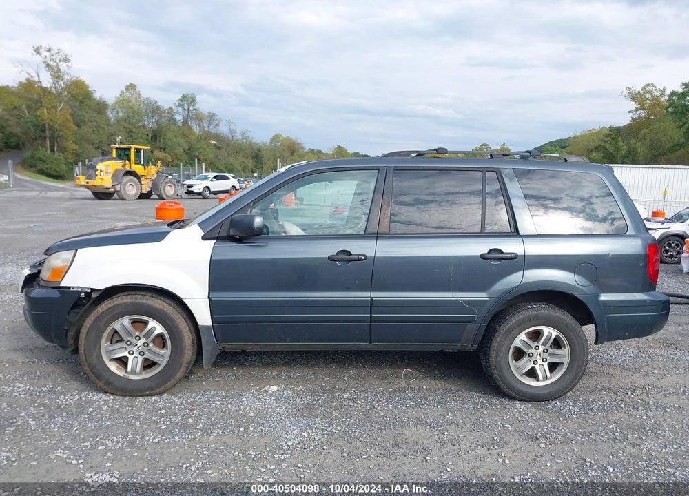 2005 HONDA PILOT EX-L VIN: 5FNYF18625B064968