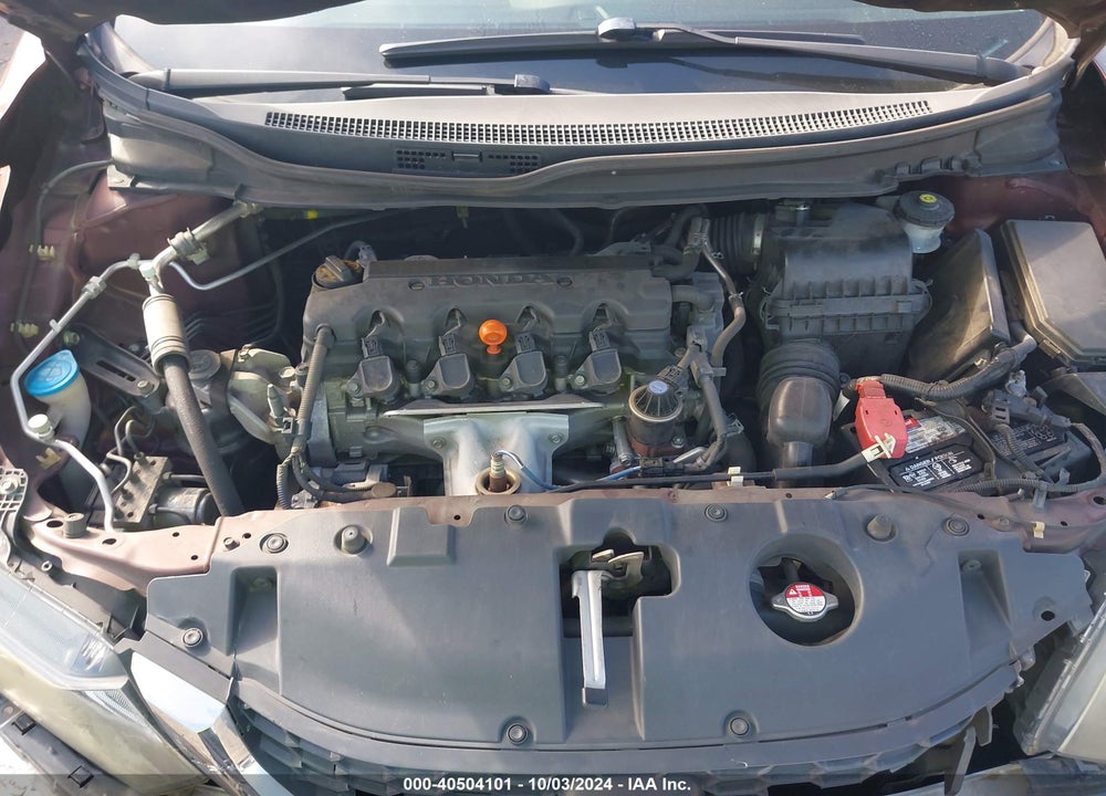 2013 HONDA CIVIC LX VIN: 19XFB2F58DE039712
