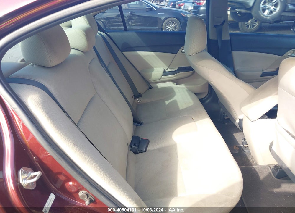 2013 HONDA CIVIC LX VIN: 19XFB2F58DE039712