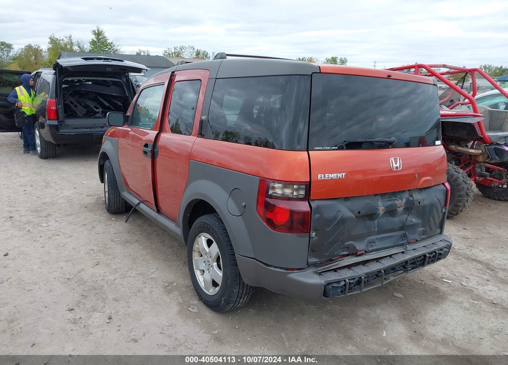 2005 HONDA ELEMENT EX VIN: 5J6YH28675L006751