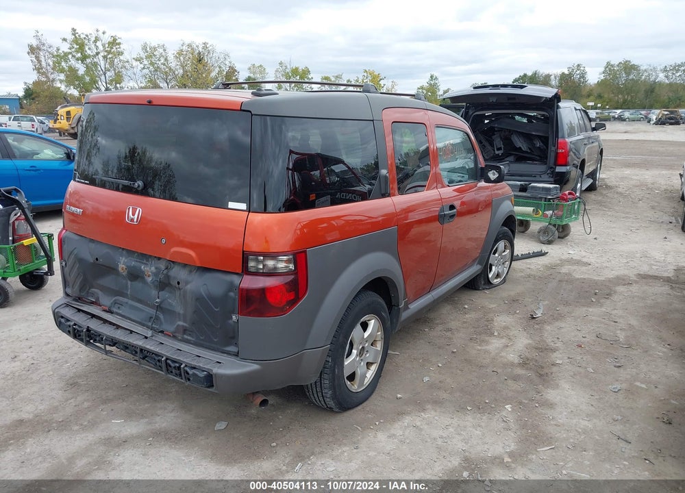 2005 HONDA ELEMENT EX VIN: 5J6YH28675L006751