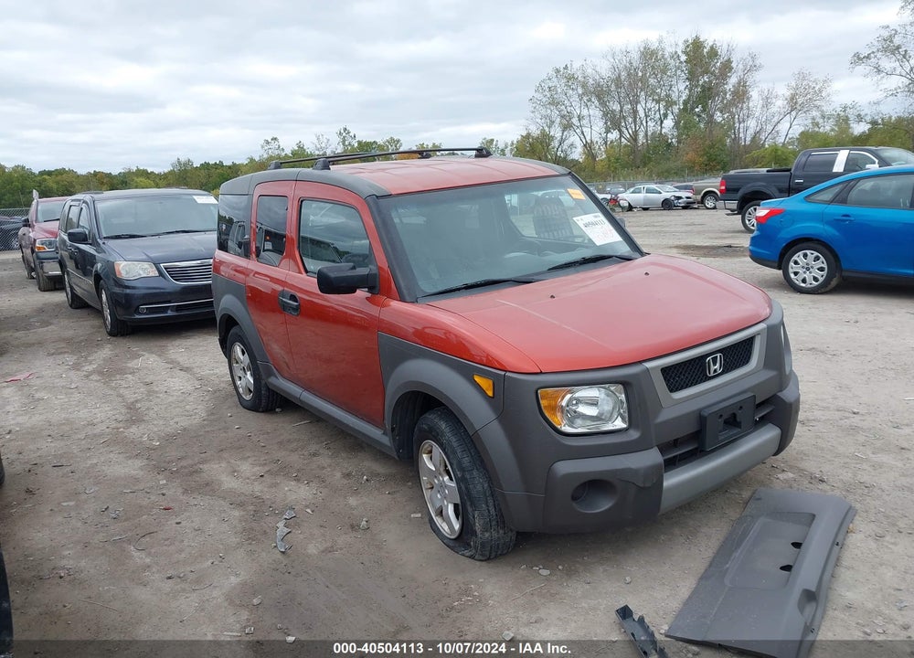 2005 HONDA ELEMENT EX VIN: 5J6YH28675L006751
