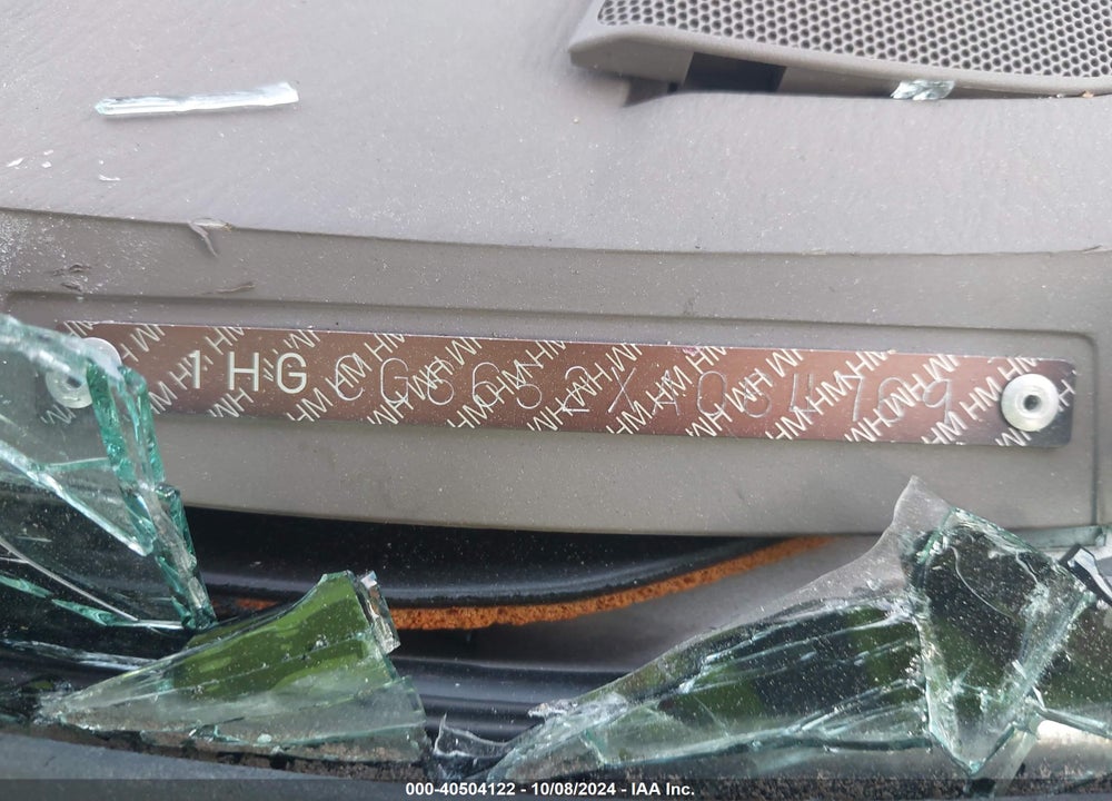 1999 HONDA ACCORD LX VIN: 1HGCG6652XA064769