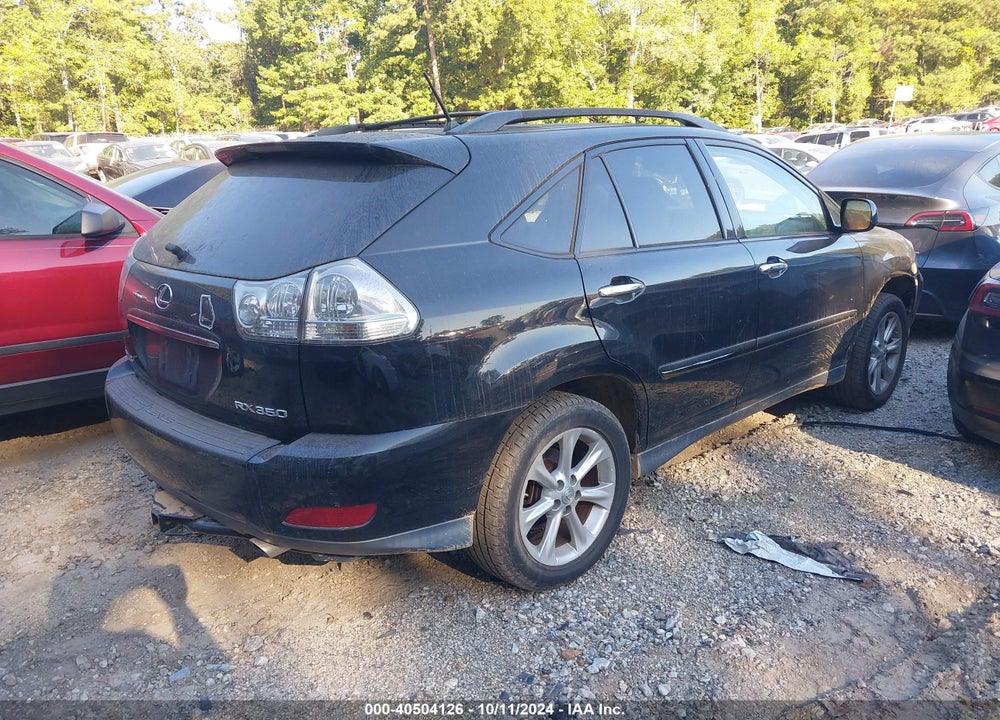 2009 LEXUS RX 350 VIN: 2T2GK31U09C062637