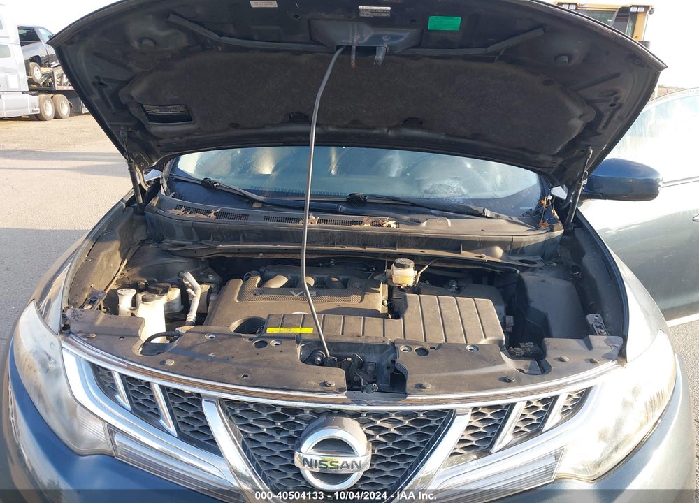 2012 NISSAN MURANO SL VIN: JN8AZ1MW1CW220686
