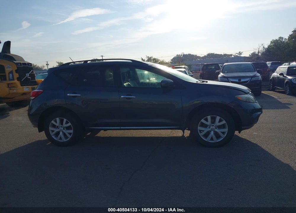 2012 NISSAN MURANO SL VIN: JN8AZ1MW1CW220686