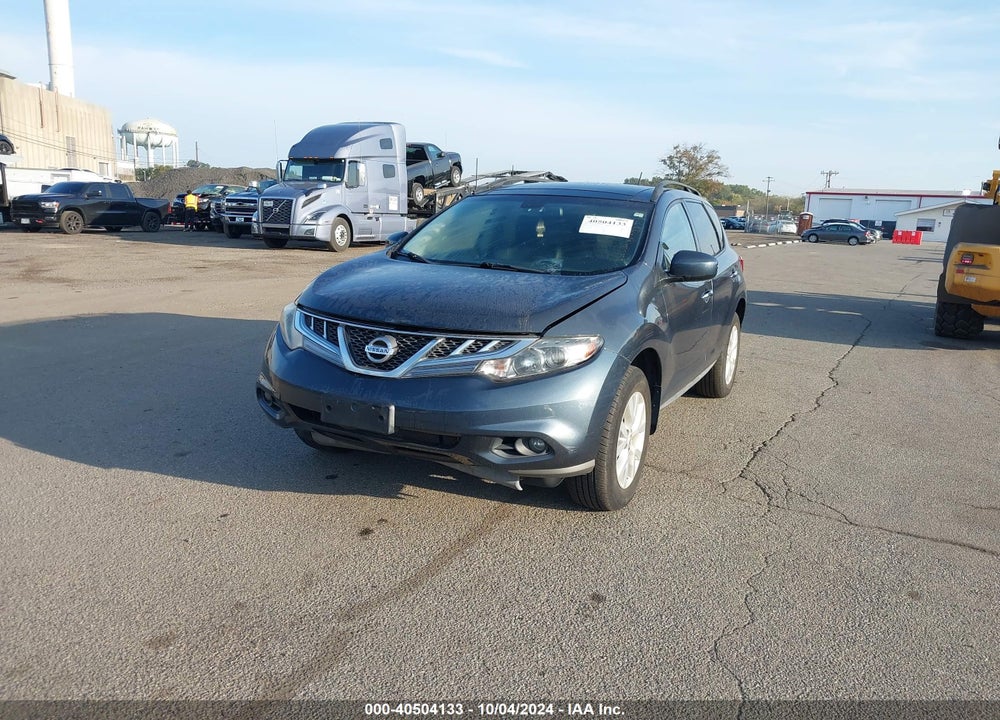 2012 NISSAN MURANO SL VIN: JN8AZ1MW1CW220686